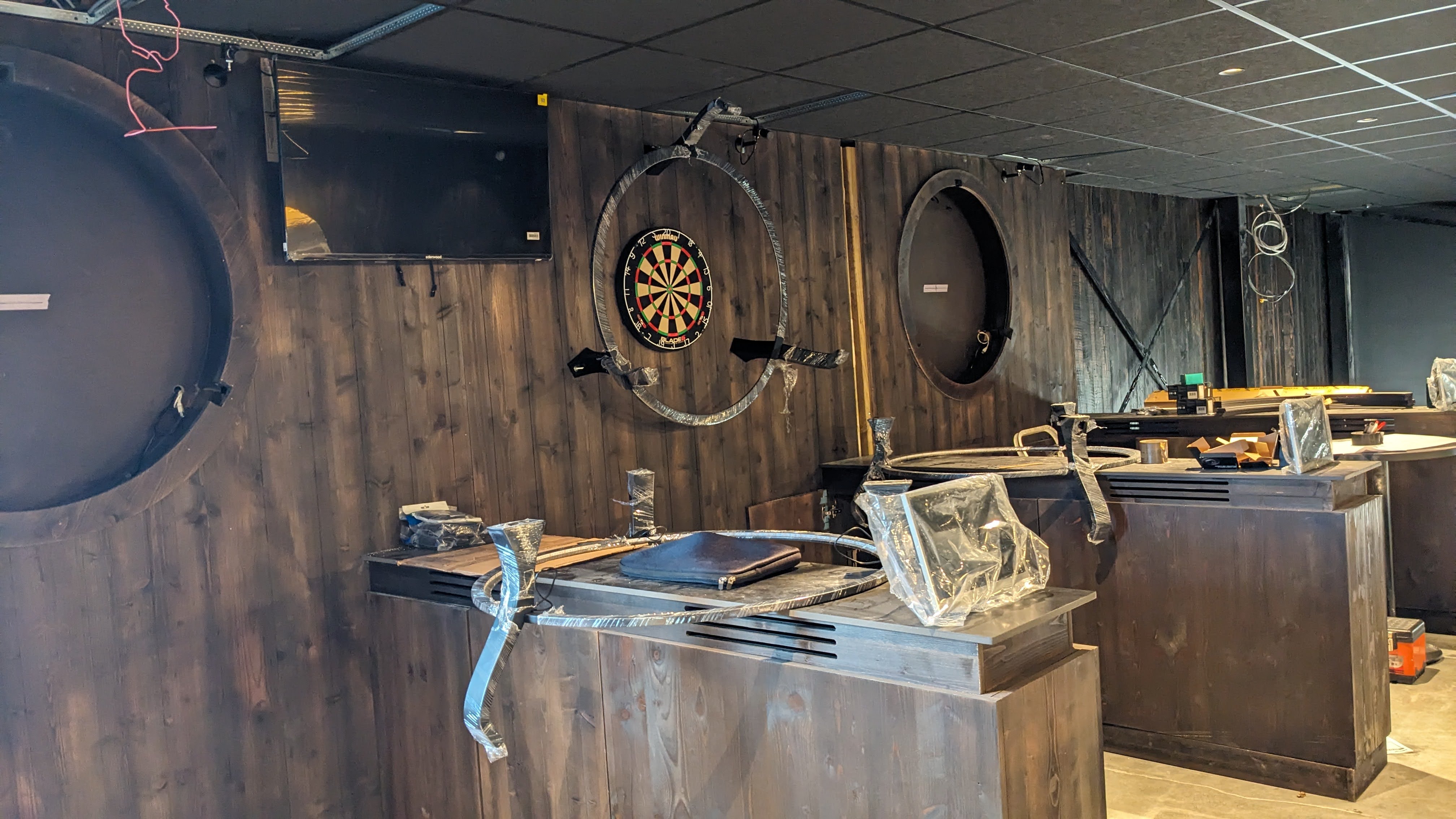 sports bar fléchette